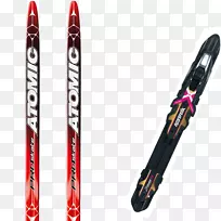 滑雪捆绑滑雪板，雪橇，越野滑雪板