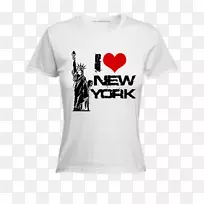 T恤，迈尔斯莫拉莱斯死气沉沉的连帽衫-我爱纽约