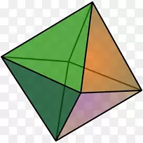 八面体正多面体柏拉图固体正多边形边缘