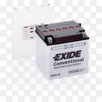 电动电池安培小时可充电电池阀控铅酸蓄电池Exide-汽车