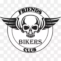 标志Bajaj汽车摩托车俱乐部品牌-摩托车