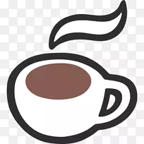 咖啡表情符号茶喝安卓咖啡