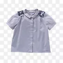 上衣t恤服装儿童袖-Andrea