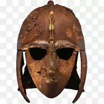 7世纪大英博物馆船下葬头盔