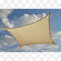 船帆遮阳棚，平方呎彩色遮阳罩