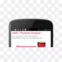 智能手机AMC影院电影院优惠券功能电话-AMC影院