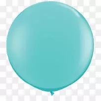 气球蓝结婚派对零售气球