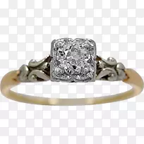 订婚戒指钻石体珠宝.钻石