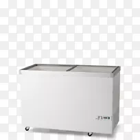台式冷藏柜霜冻玻璃门冰箱-冷冻机