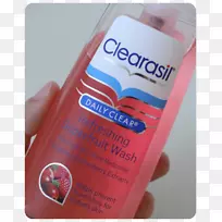 Clearasil超快作用消失治疗霜痤疮护肤-清洗水果
