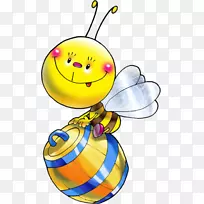 蜜蜂剪贴画-蜂PNG