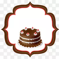 生日蛋糕祝愿贺卡及纸牌表情符号-生日