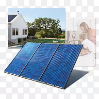 太阳能电池板太阳能采光屋顶能源