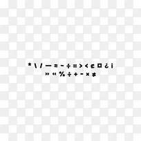 标志线点牌字形线