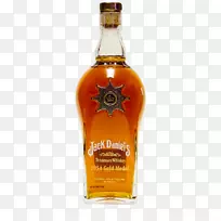 田纳西威士忌杰克丹尼尔蒸馏饮料波旁威士忌瓶