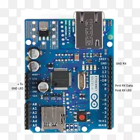 微控制器Arduino计算机硬件以太网电子.风叶片