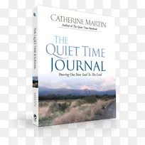 安静的时间日记书“平静你的心：6个月的圣经-学习日记”六大秘密一个强大的安静的时间-安静的时间。