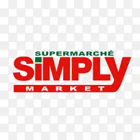 简单市场超市零售标识组织-超市标识