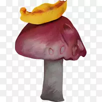 木偶-蘑菇水彩