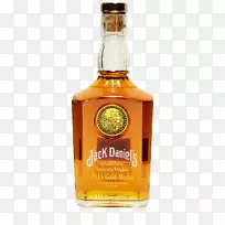 田纳西威士忌杰克丹尼尔的波旁威士忌瓶