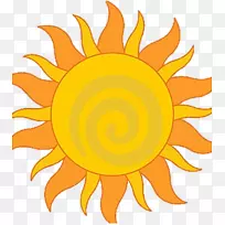 电子邮件向日葵种子占位符名称剪辑艺术-太阳线