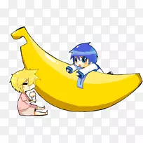 香蕉娱乐快乐剪贴画-香蕉片