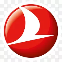 土耳其航空公司Antalya伊斯坦布尔Atatürk机场波音777标志