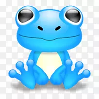 普通青蛙狗电脑图标-青蛙