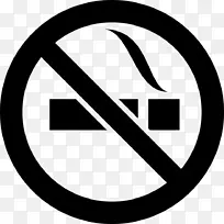电脑图标，如按钮-禁止吸烟标志