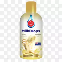 巧克力奶油香蕉味牛奶滴