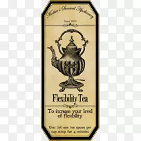 茶党标签冰茶热巧克力-茶
