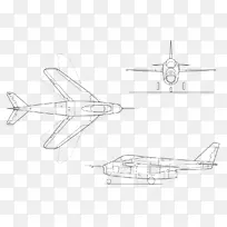 贝尔x-5 Messerschmitt p.1101飞机-飞机