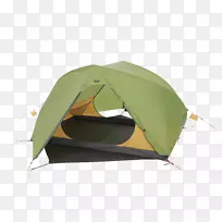 帐篷绿色黄色-双子座
