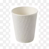 咖啡杯纸杯白纸杯