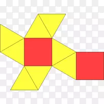 方形反棱镜三角棱镜几何.三角形