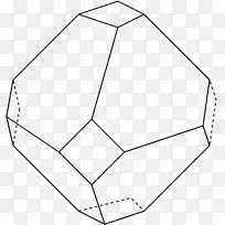 截断八面体角