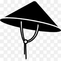 亚洲锥形帽子电脑图标-帽子