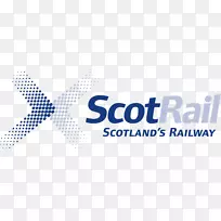 火车运输爱丁堡瓦弗利火车站格拉斯哥中心站苏格兰铁路-火车标志