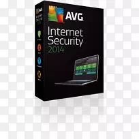 破解计算机软件的防病毒产品关键网络安全软件-avg