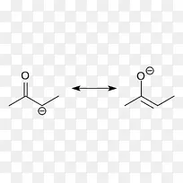 烯醇阴离子酮-烯醇互变异构共振