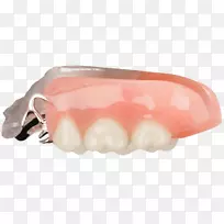 牙齿义齿发光义齿
