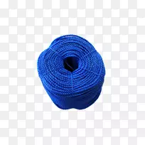 钴蓝绳羊毛绳