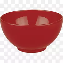 碗陶瓷釉红