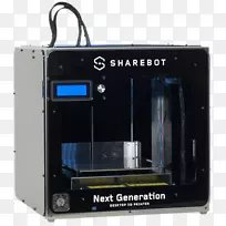 打印机3D打印共享机器人MakerBot-下一代