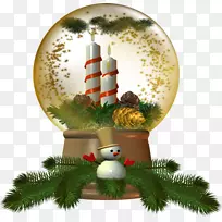 圣诞点缀新年社交媒体-圣诞节