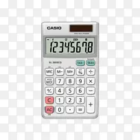 卡西欧sl-300 ver casio d-20 ter-台式计算器-12位数-太阳能电池板计算器卡西欧计算器