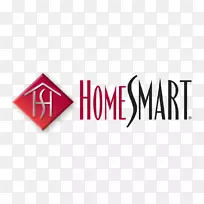 Scottsdale HomeSmart国际房地产徽标代理-智能徽标