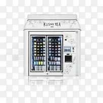 自动售货机Kusmi茶有益于化妆品.茶叶