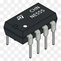 集成电路芯片触发器电子电路双线封装电子产品.555