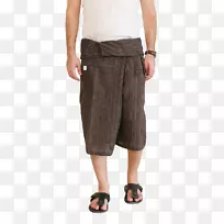 牛仔裤瑜伽裤泰国渔夫裤卡普里裤-牛仔裤